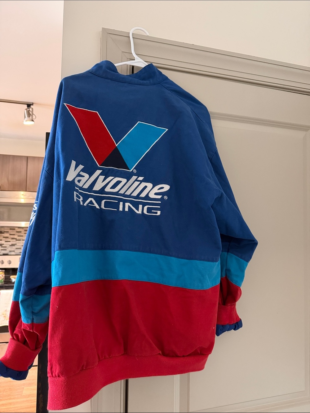 Valvoline Racing Colorblock Jacket - Blue/Red/Turquoise - Picture 2 of 2